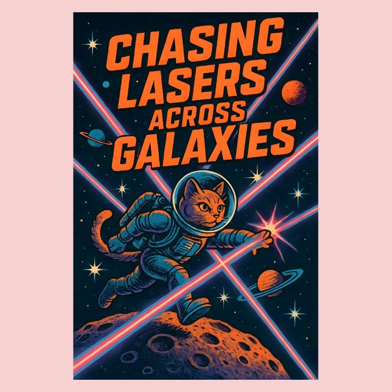 Laser Hunt Through Galaxies | Space Cat Sci-Fi