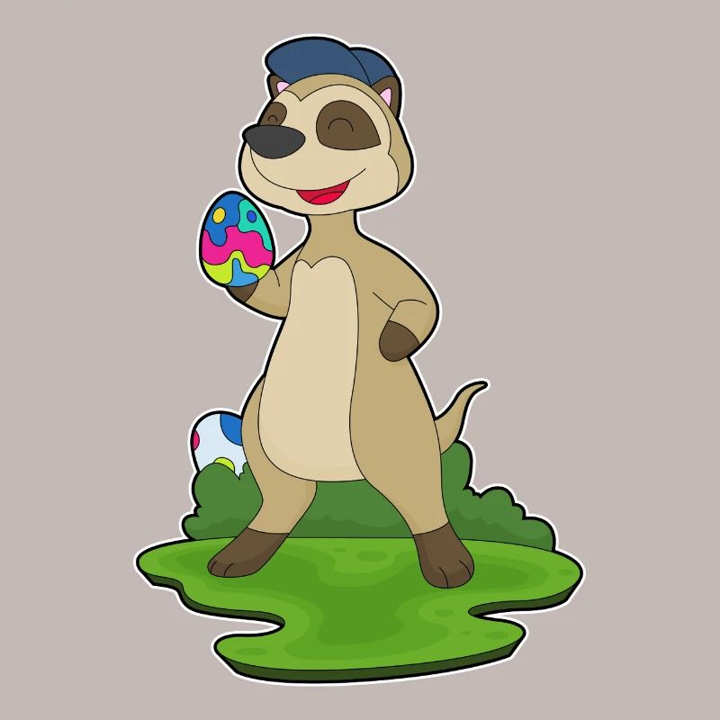 Meerkat Easter Easter Eggs