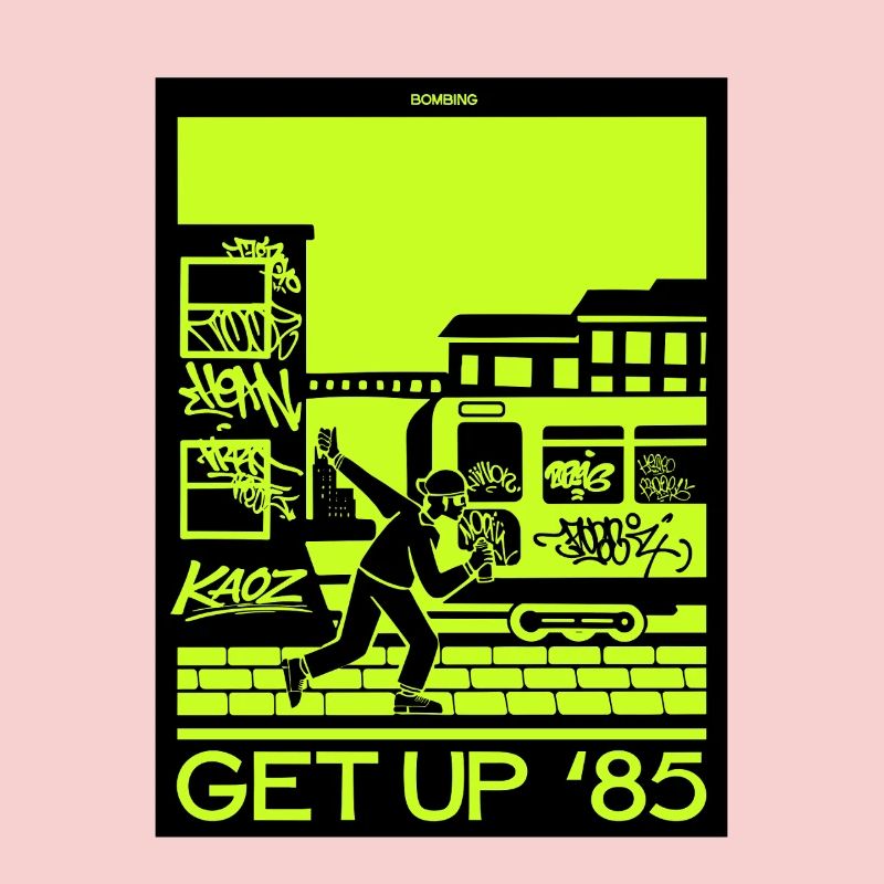 Get Up 85 Graffiti Runner