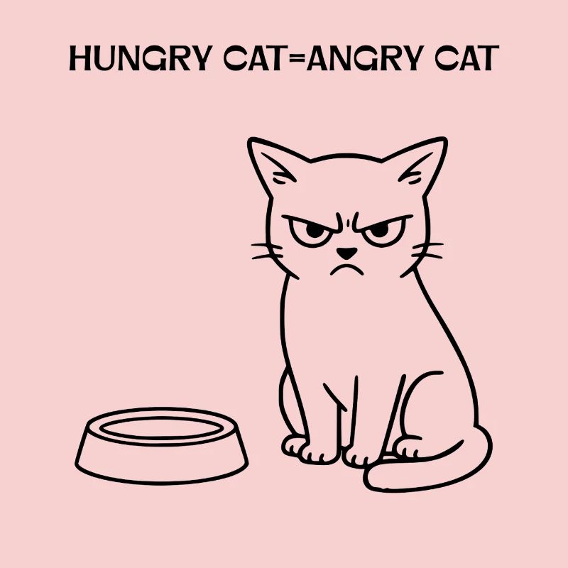 Drôle de design de chat