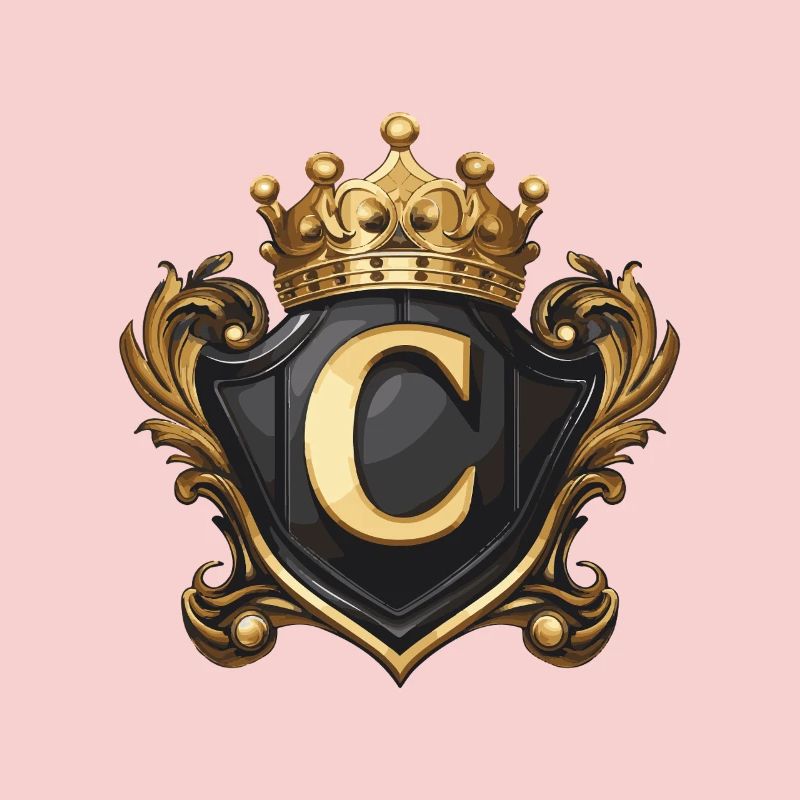 C Letter Name Crown