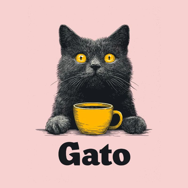 Gato Coffee View Cat