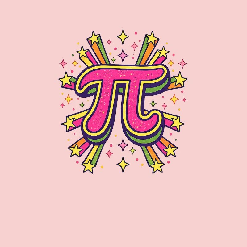 Explosion de Pi Pop Art