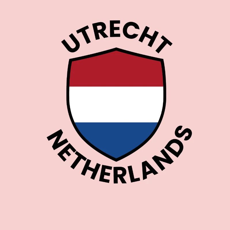 Utrecht Shield Netherlands flag
