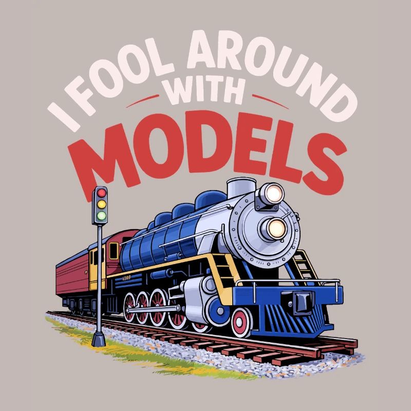 I play around with models