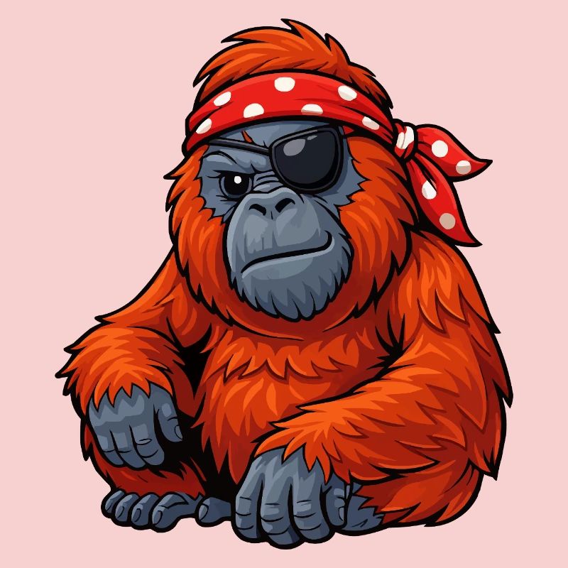 Orangutan Pirate