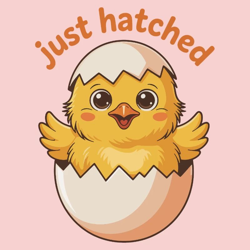 Freshly hatched chick
