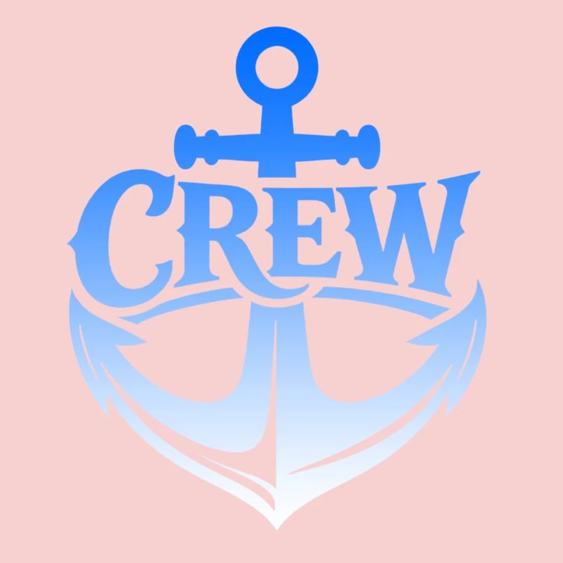 Anchor Crew Nautical Emblem