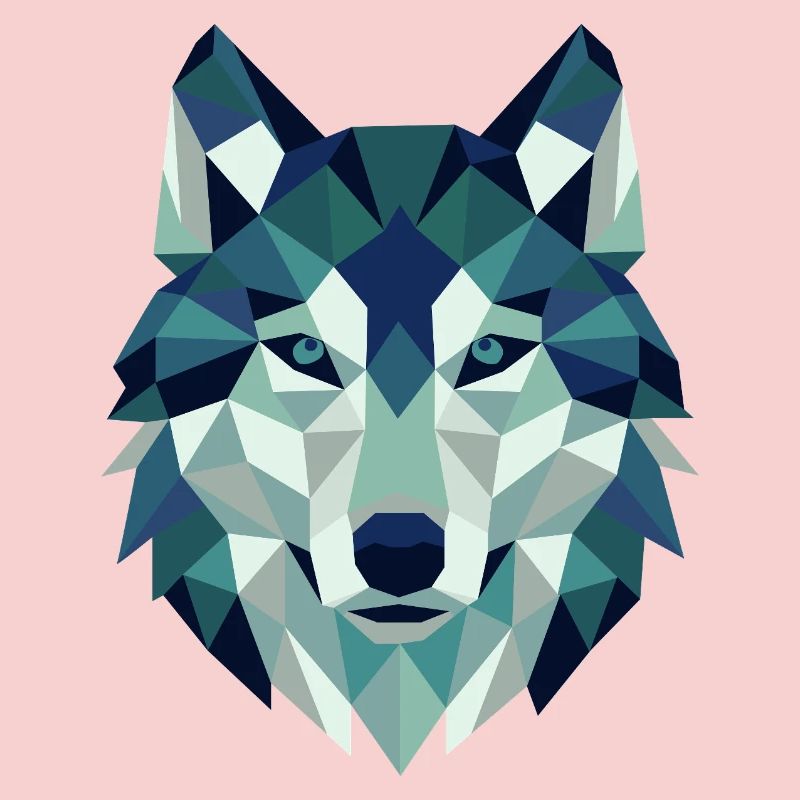 Wolf Head Polygon Geometry