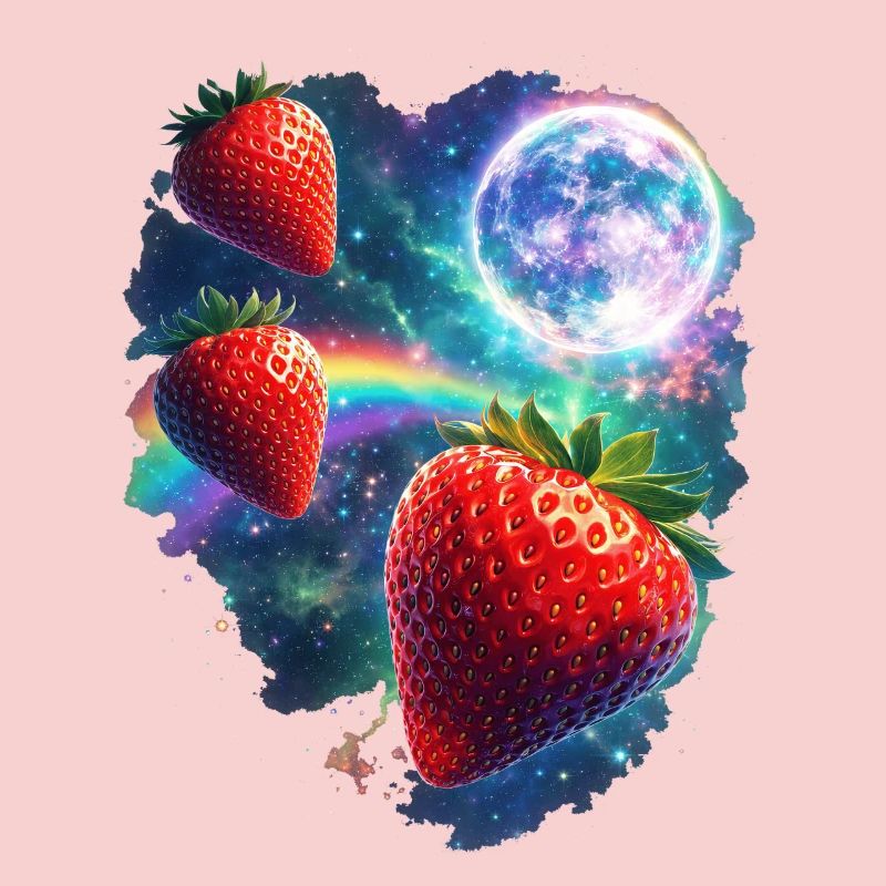 Cosmic strawberries in starlight