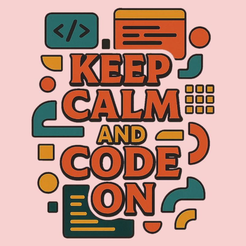 Reste calme et code activé – Chemise de codeur drôle