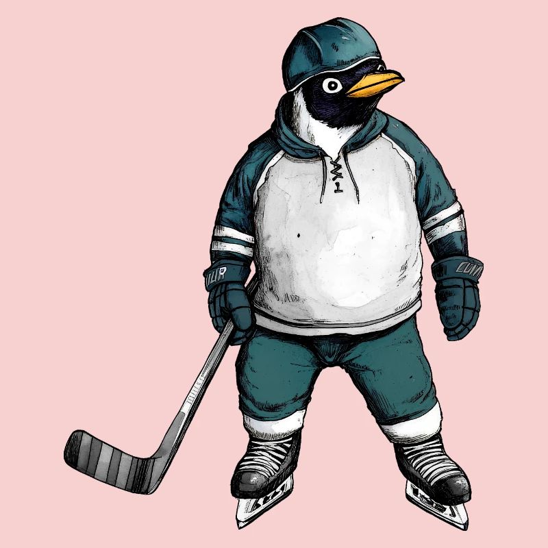 Eishockey Pinguin