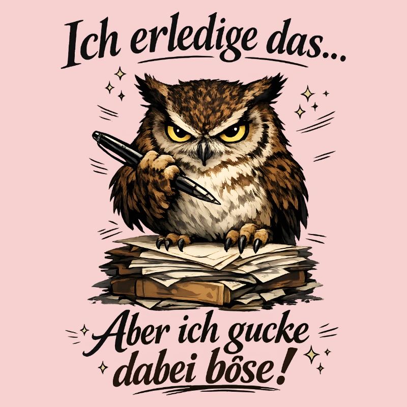 Ich mach das aber ich gucke dabei böse Eule