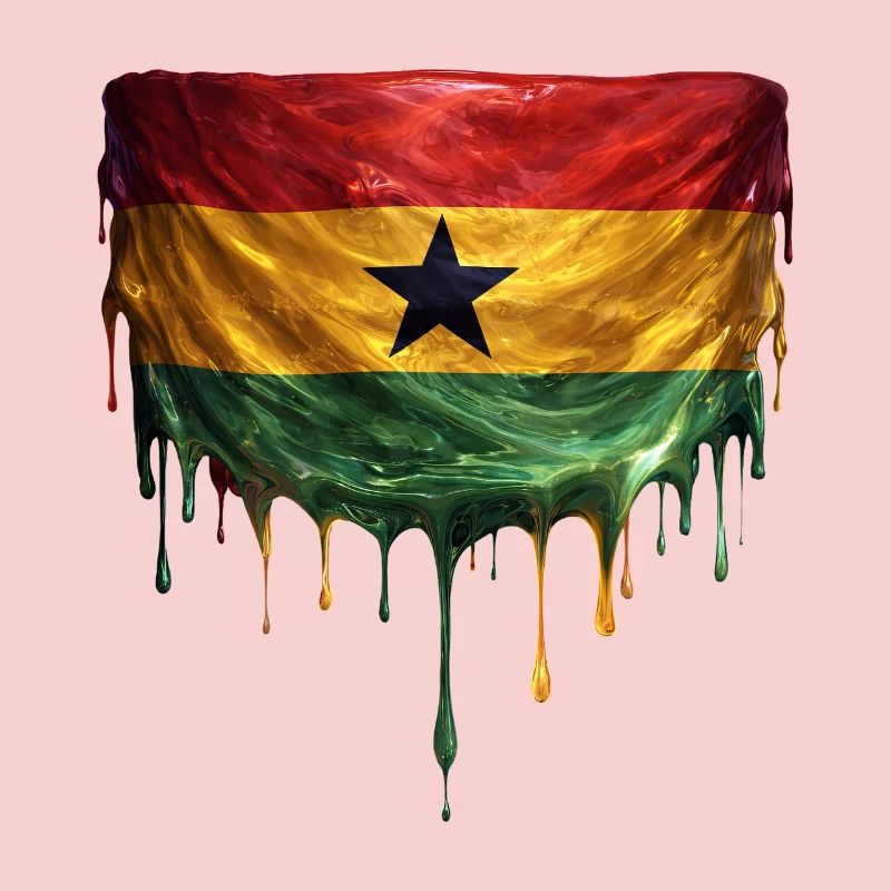 Art des drapeaux du Ghana