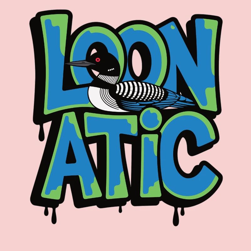Loonatic Bird Graffiti Style