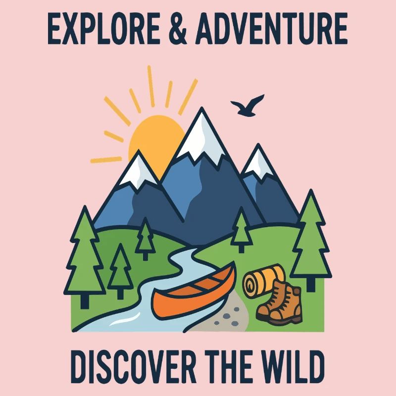 Explore Adventure Discover The Wild Canoe