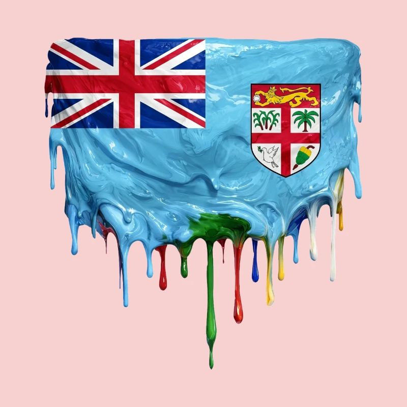 Fiji Dripping Flag