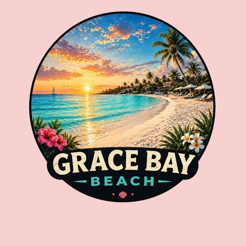 Grace Bay Beach Caribbean Vacation Sunset