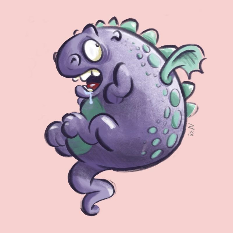 Dragon Pourpre