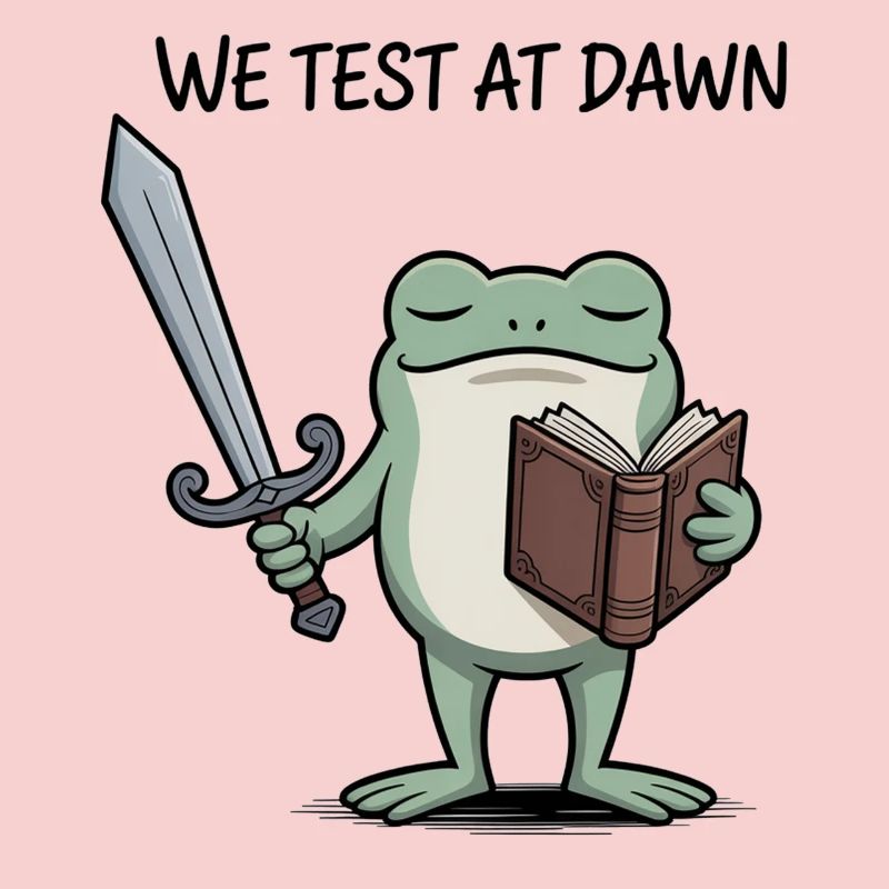Dawn Frog Knight: Sword & Book