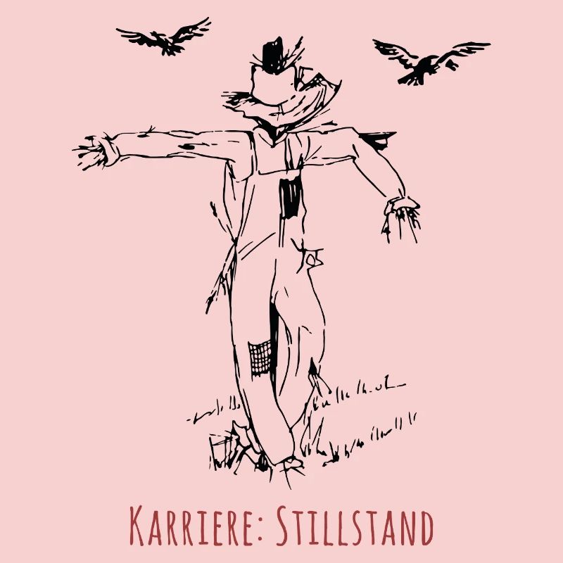 Karriere Stillstand Lustiger Spruch Vogelscheuche