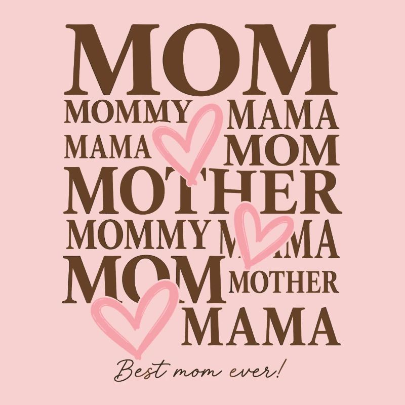 Best Mom Ever Mama Muttertag Geschenk Shirt