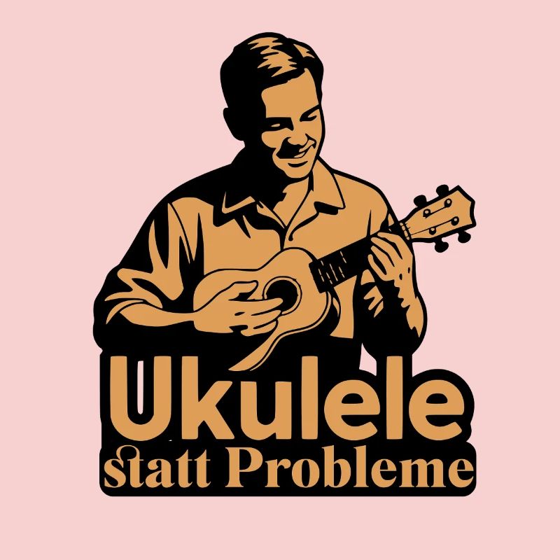 Ukulele Instead of Problems Funny Ukulele Saying