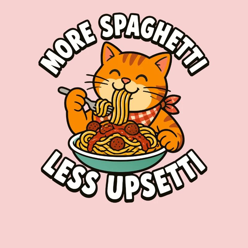 Plus de spaghettis, moins de stress, spaghettis pour chat