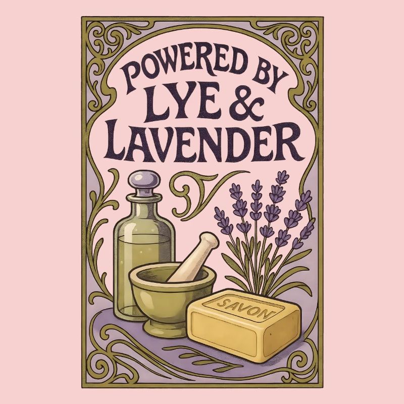 Lye & Lavender | Soap boiling