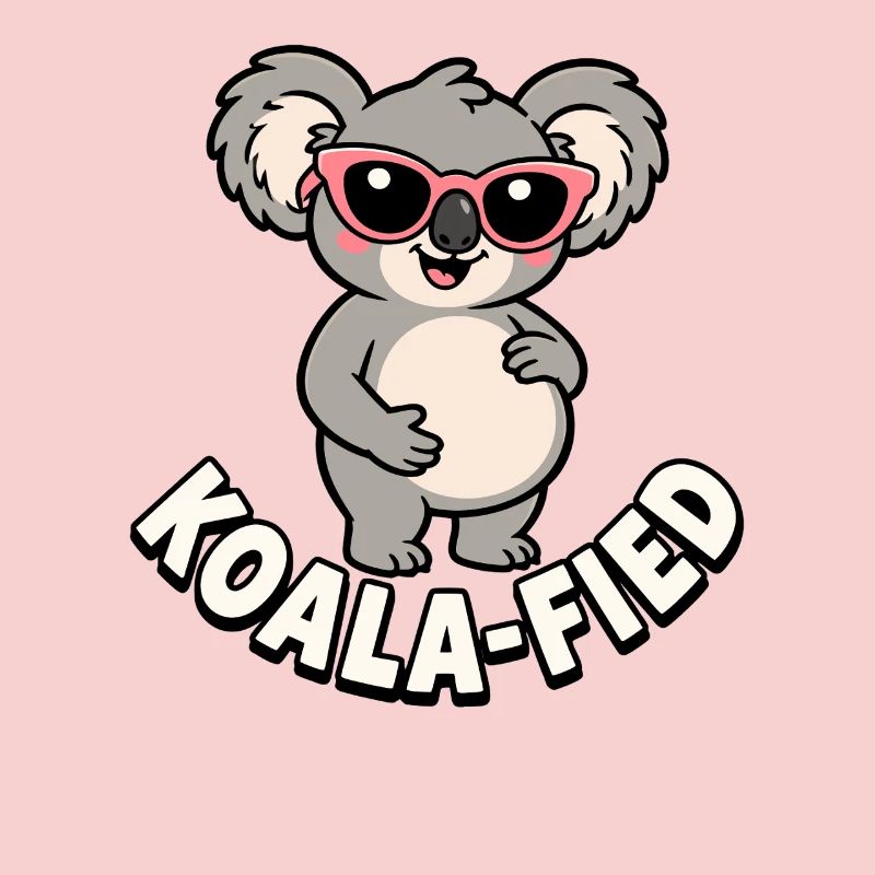 Mère de koala enceinte – Grossesse de koala mignon