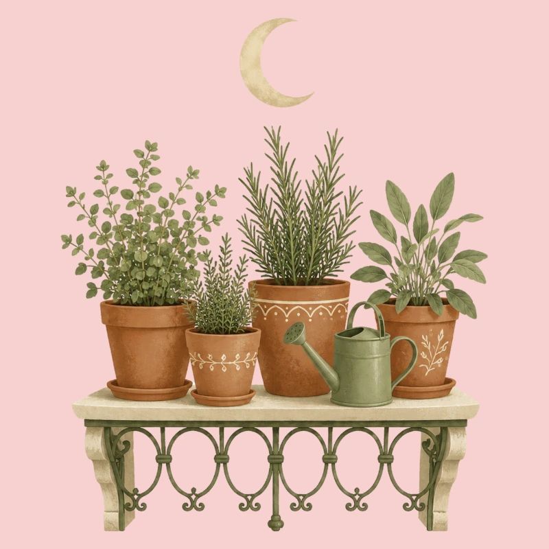 Herb Balcony Moonlight