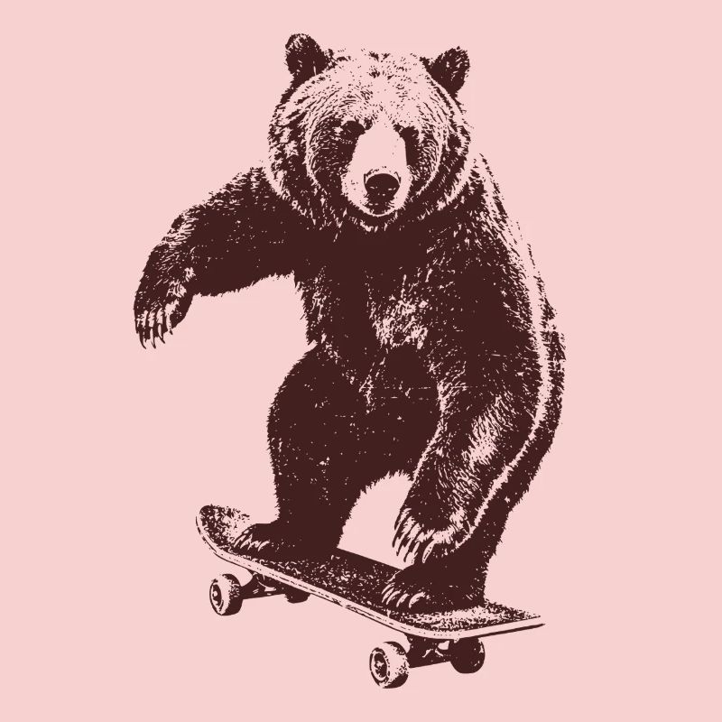 Skating Bear