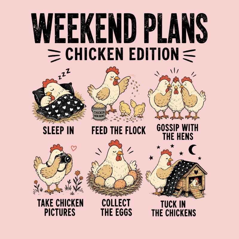 Plans du week-end Édition poulet drôle
