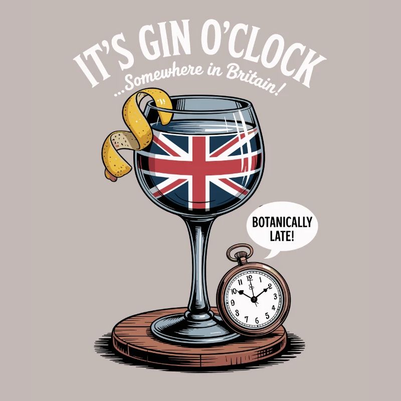 Gin O'Clock British Humor