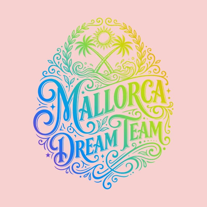 Mallorca Dream Team Colorée