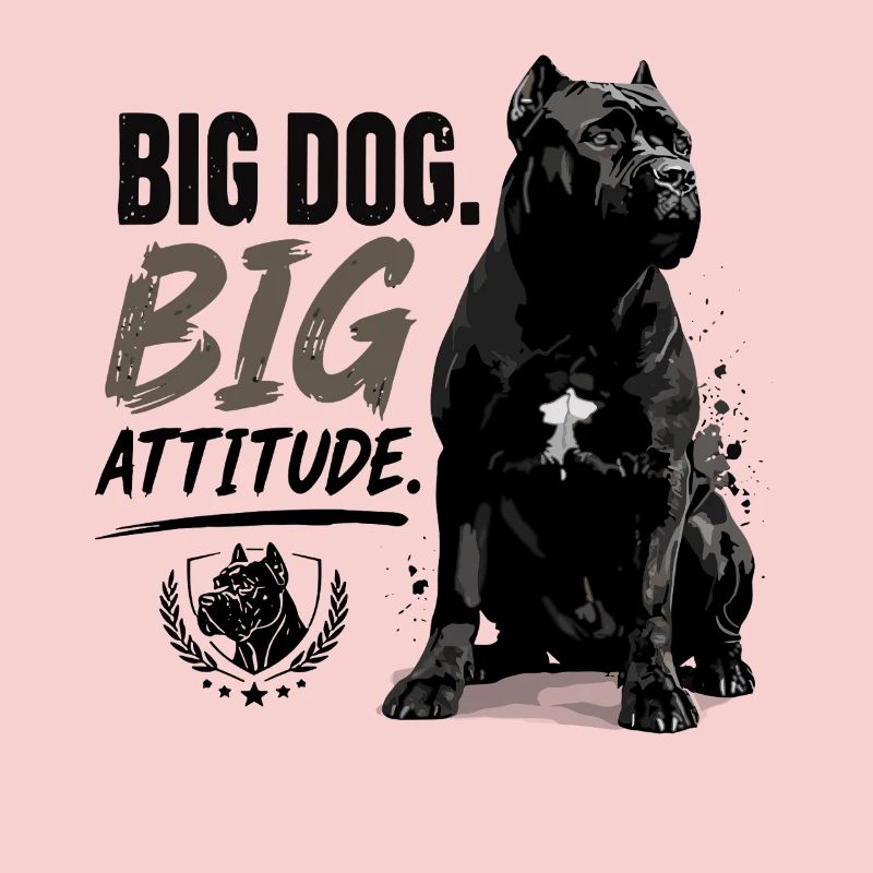 Cane Corso Powerful Guard Dog Saying for Big