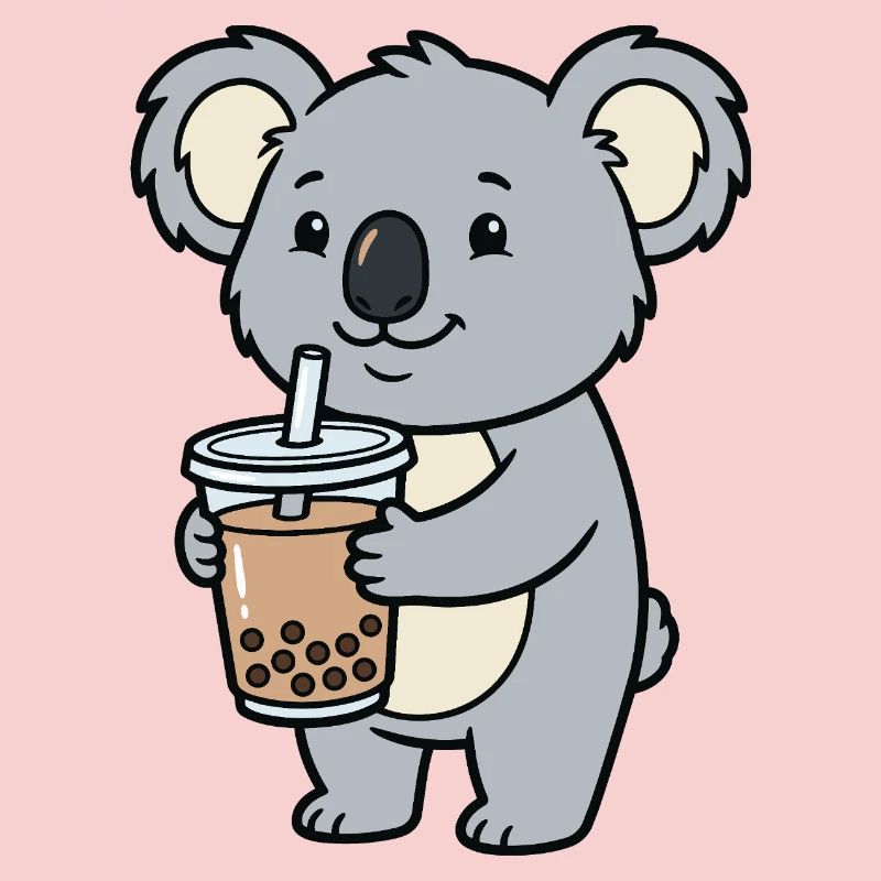 Bubble tea au koala
