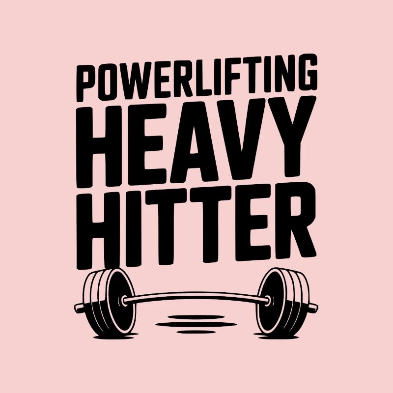 Powerlifting schwerer Schlagmann