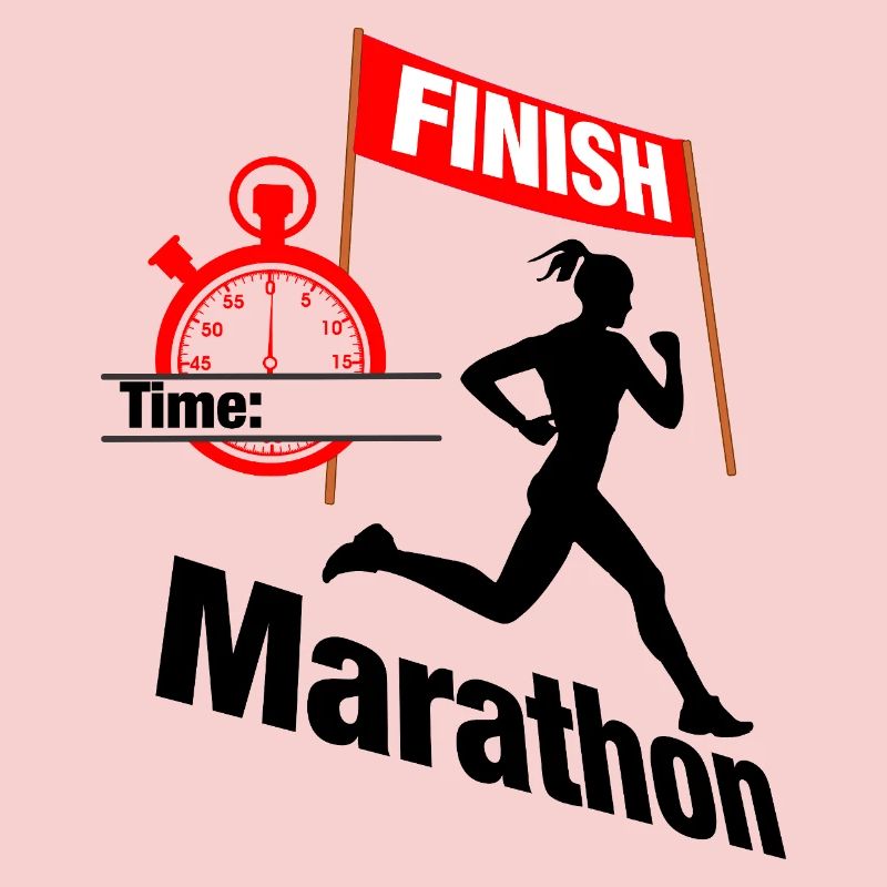 Coureuse marathonienne – Temps de course