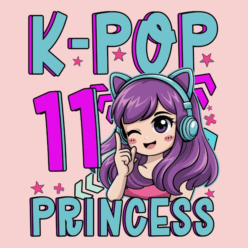 Princesse K-Pop Anniversaire de 11 ans