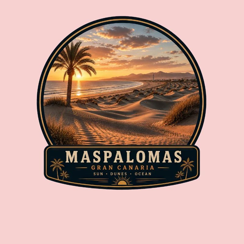 Coucher de soleil de Maspalomas à Gran Canaria