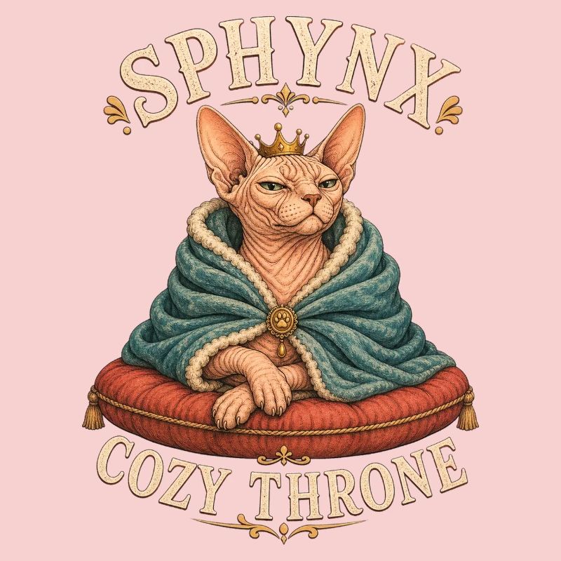 SPHYNX TRÔNE DOUILLET Chat
