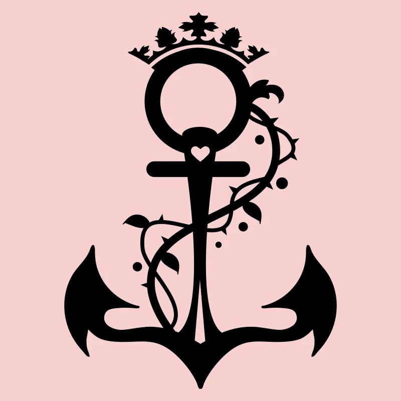 Der stilisierte Anker - Glaube Liebe Hoffnung