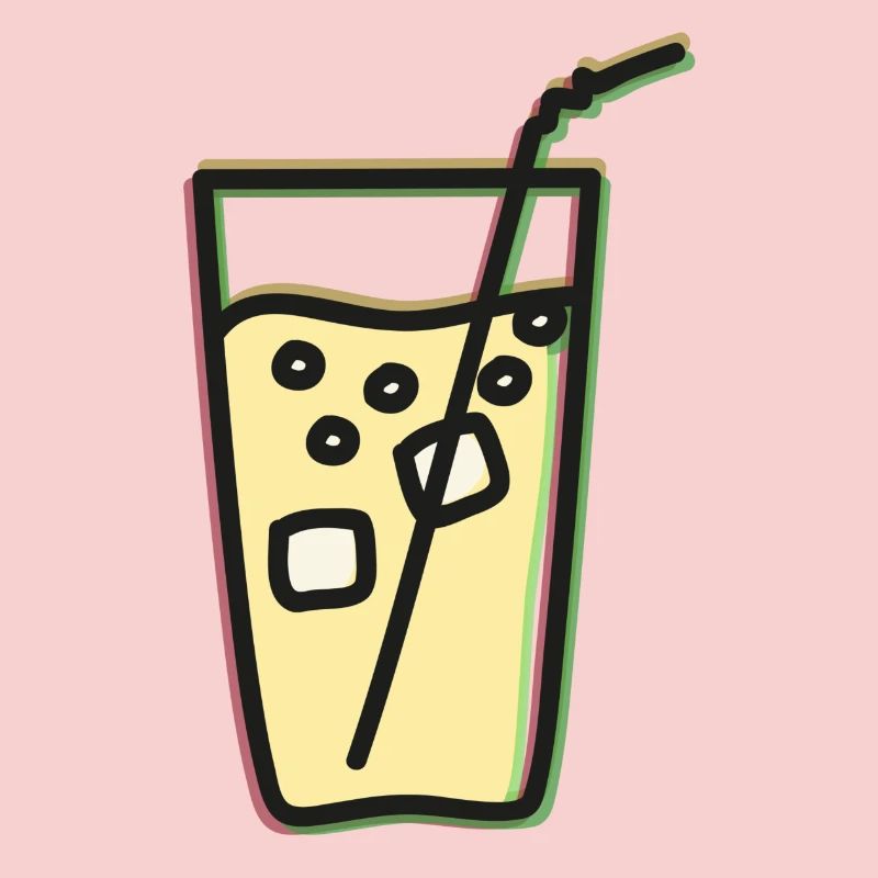 Refreshing lemonade / juice / juice - RGB