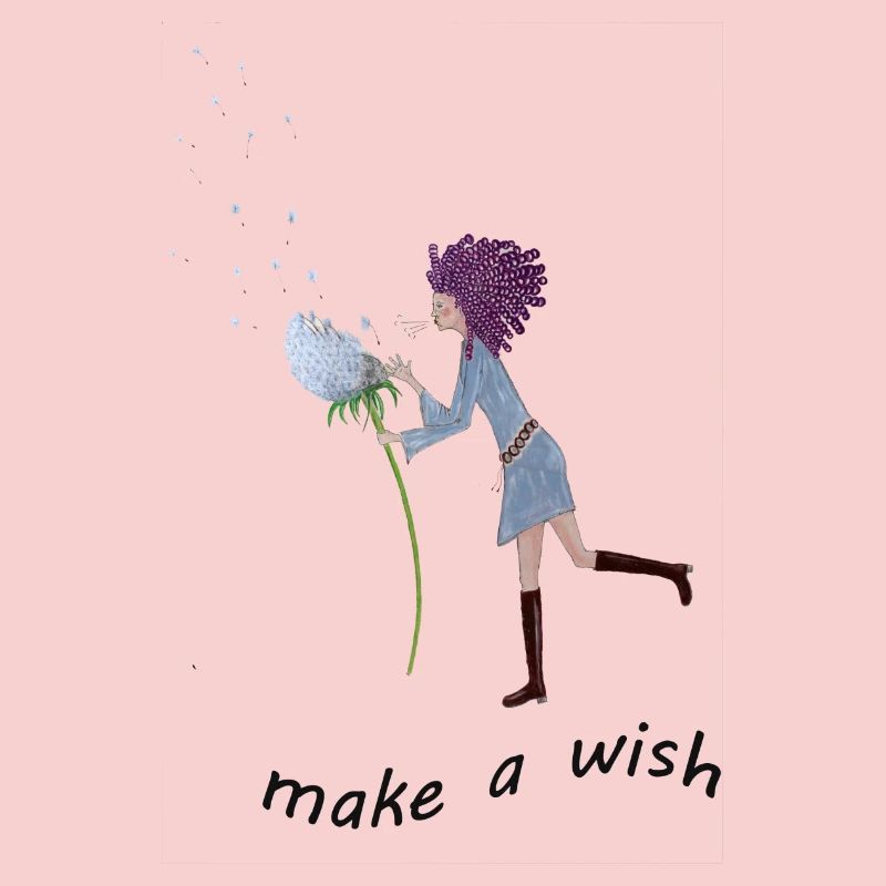 Wish you something, believe that it is fulfilled