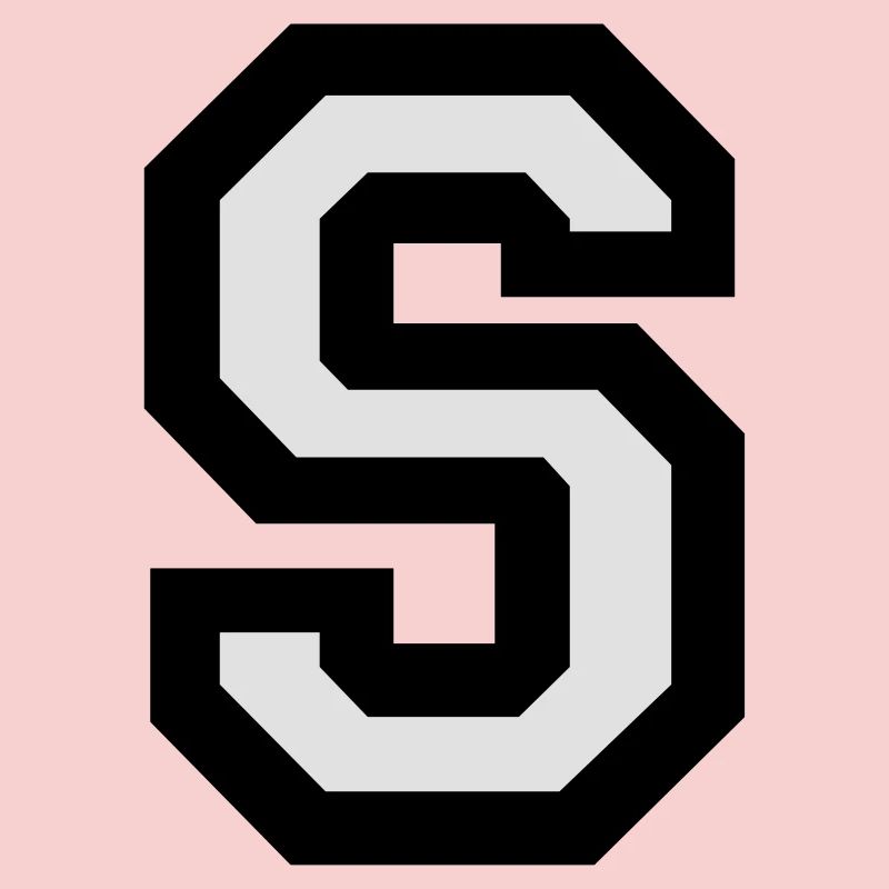Buchstabe S (zweifarbig)