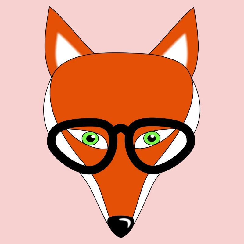 fuchs mit brille geschenk