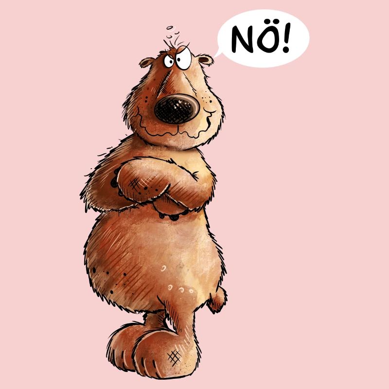 Nö Bär I Nein I Wildtier I Statement