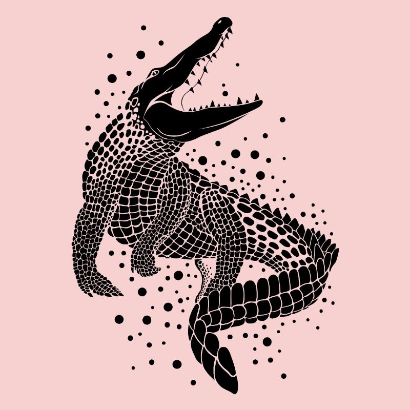 Silhouette de Crocodile