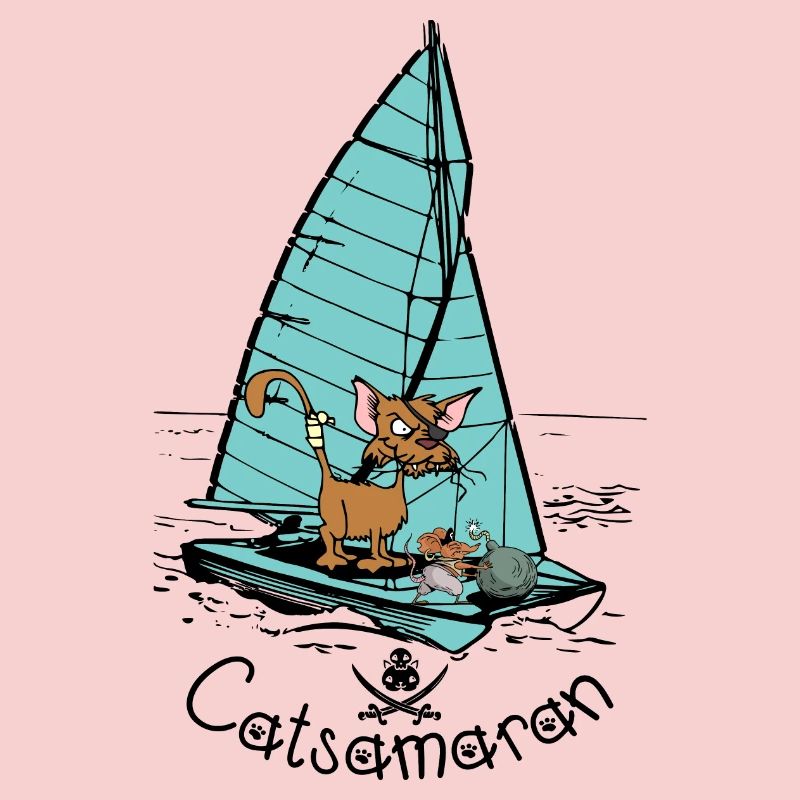 Katzamaran Katzen Boot